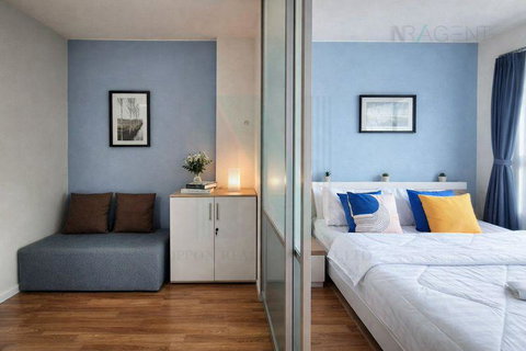 ขายคอนโด ลุมพินี วิลล์ อ่อนนุช-ลาดกระบัง 2 อาคาร A ชั้น 4 1 ห้องนอน ขนาด 23 ตรม ใกล้ AIRPORT LINK บ้านทับช้าง