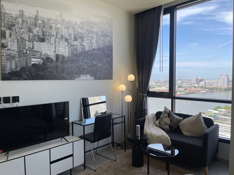 รูป #A124248 ✅ 7/4/69  ให้เช่า Chapter Charoennakhon - Riverside  📲📢สอบถาม ld line @condoboy - รูปที่ 1/11