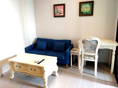 Condos for rent Berkeley International School : For Rent  1 Bedroom 1 Bathroom 30 Sq.m. on 8th Floor Fully Furnished, Ready to move in 13,500 Baht 