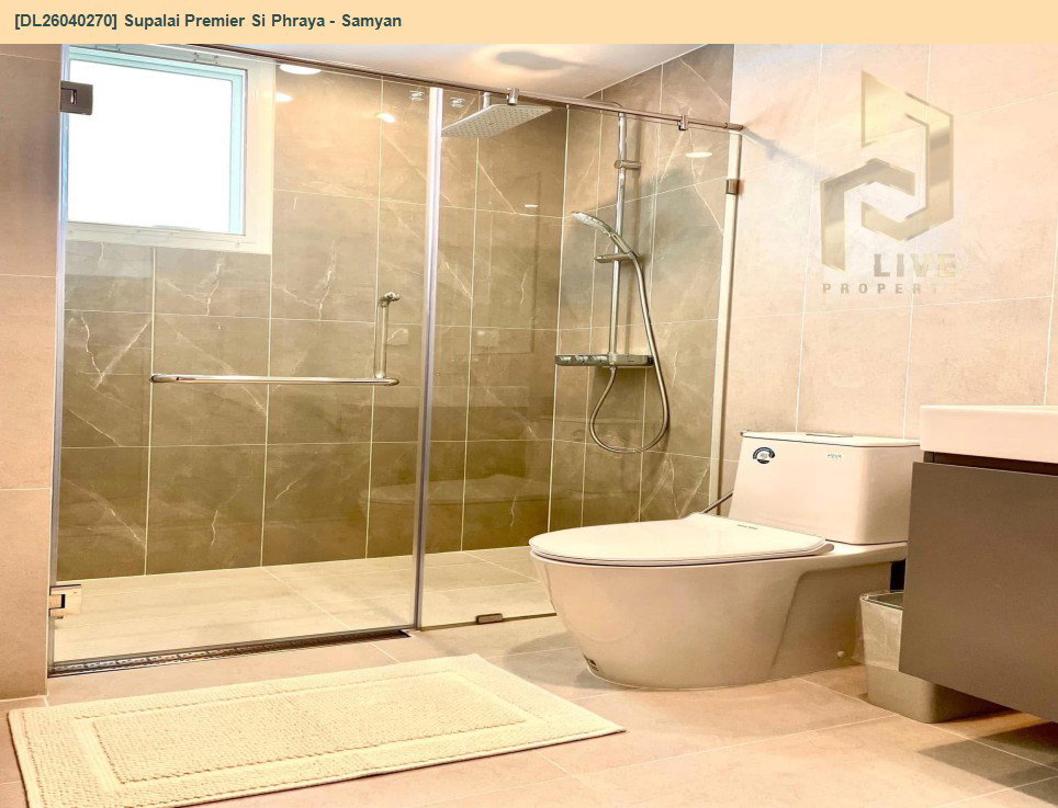 รูป DL26040270 ให้เช่าคอนโด ศุภาลัย พรีเมียร์ สี่พระยา - สามย่าน (Supalai Premier Si Phraya - Samyan) ใกล้ MRT สามย่าน พร้อมเข้าอยู่ โทรด่วน 0614453194 LineID @162cjixi - รูปที่ 6/6