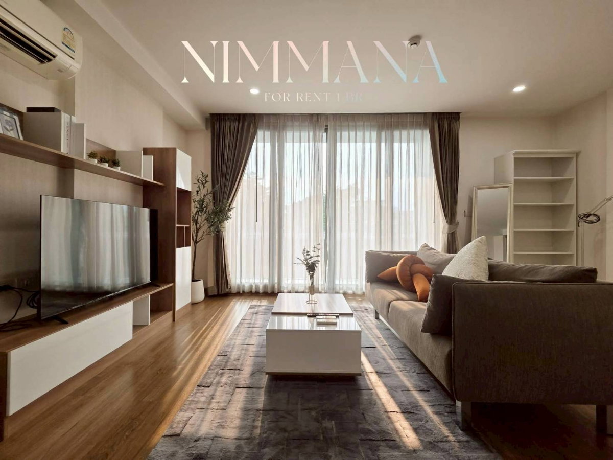 รูป ปล่อยเช่าคอนโดใจกลางนิมมานฯ (The Nimmana)  ✔️▶️  ห้องกว้าง วิวสวย  - รูปที่ 11/11