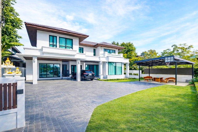 รูป RIS รามคำแหง164 ต้อนรับต่างชาติ ถูกที่สุด ให้เช่า คฤหาสน์ 5นอน โรงเรียนนานาชาติ 6น้ำ 146 ตรว เพอร์เฟคเพลส โลตัสสุขาภิบาล3 บิ๊กซี - รูปที่ 1/8