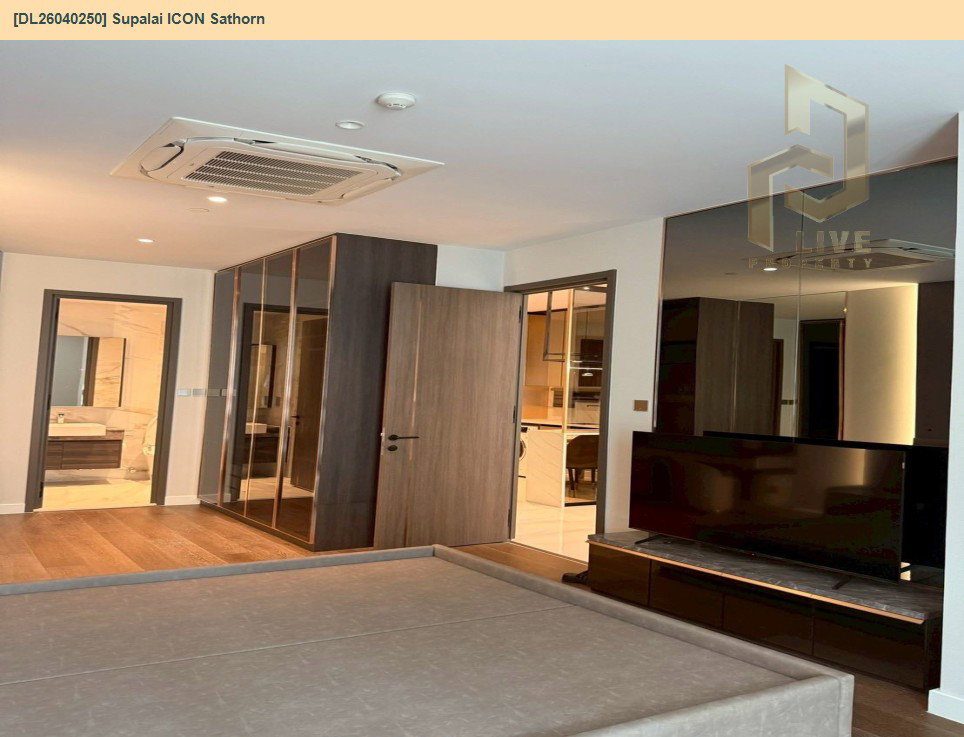 รูป DL26040250 ให้เช่าคอนโด ศุภาลัย ไอคอน สาทร (Supalai ICON Sathorn) ใกล้ MRT สีลม พร้อมเข้าอยู่ โทรด่วน 0656259498 LineID @257sxzzu - รูปที่ 4/10