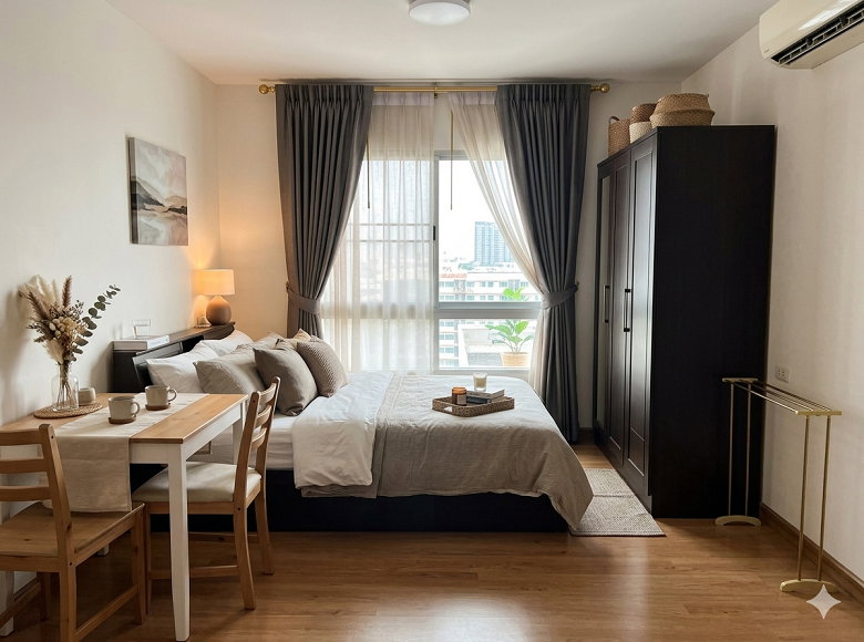 รูป 🔥 ห้องสวย ราคาดี หายากในย่านนี้! เพียง 9,000/เดือน ใกล้ ม.เกษตร + MRT 🔥 - รูปที่ 1/6