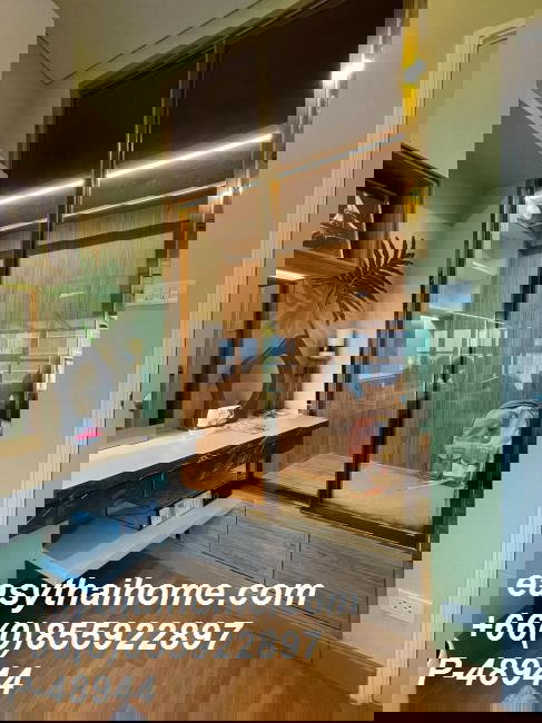 รูป P-48944 วิวเมืองสวย 22,000! ลุมพินี เพลส พระราม 3-ริเวอร์ไรน์ ใกล้ Central Plaza Rama 3 | Line Id: @easythaihome | 085-592-2897 - รูปที่ 6/8