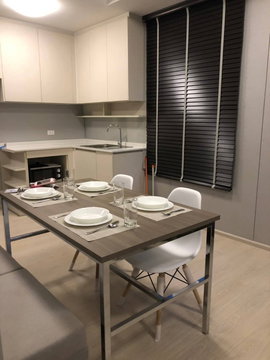 For rent 💥Chapter One Eco Ratchada 💥 Beautiful room, ready to move in, beautifully decorated, fully furnished.