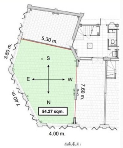รูป ติดป้ายรถเมย์ ติดถ.เยาวราช MRTวัดมังกร 350ม. ตลาดสำเพ็ง 900 ม. พื้นที่ชั้น1 เท่านั้น 14 ตร.ว. 55ตร.ม คาเฟ่ ห้องน้ำ ใช้ร่วมกัน - รูปที่ 7/8