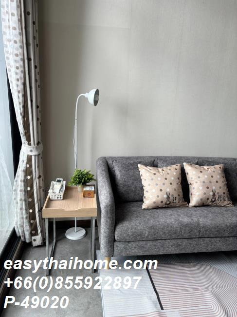 รูป P-49020 วิวเมืองสวย! บียอน สุขุมวิท 1 นอน ใกล้ BTS บางนา! 12,000 บาท | Line Id: @easythaihome | 085-592-2897 - รูปที่ 13/17