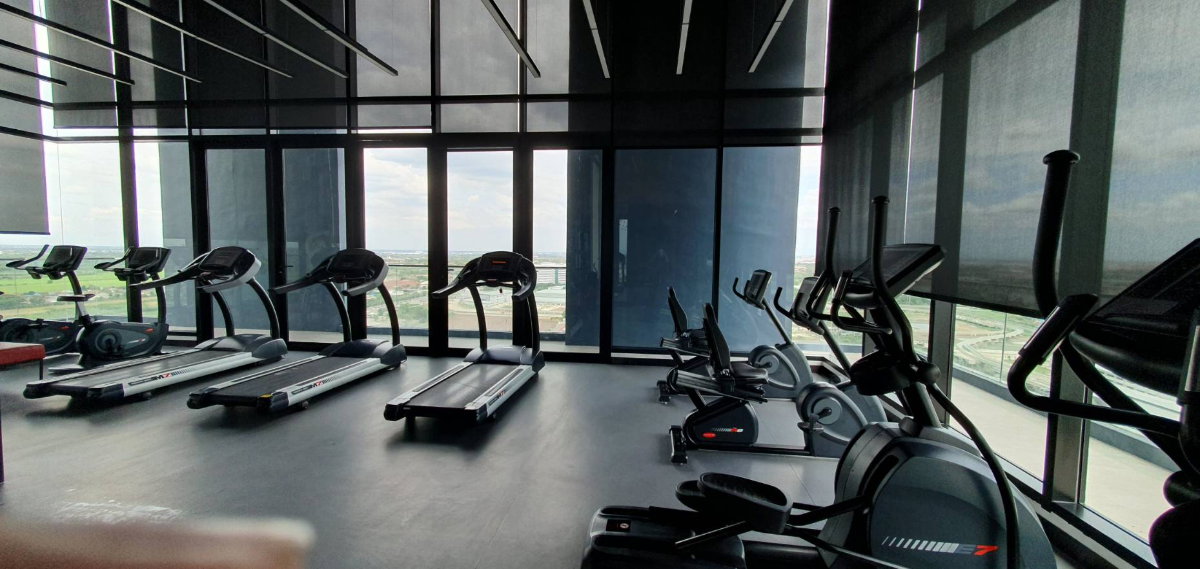 รูป ให้เช่าคอนโดติดรถไฟฟ้า 𝗧𝗛𝗘 𝗢𝗥𝗜𝗚𝗜𝗡 𝗥𝗔𝗠 𝟮𝟬𝟵 𝗜𝗡𝗧𝗘𝗥𝗖𝗛𝗔𝗡𝗚𝗘 2 สาย, 23 ตรม. ห้องใหม่แกะกล่อง ไม่เคยปล่อยเช่า - รูปที่ 15/33