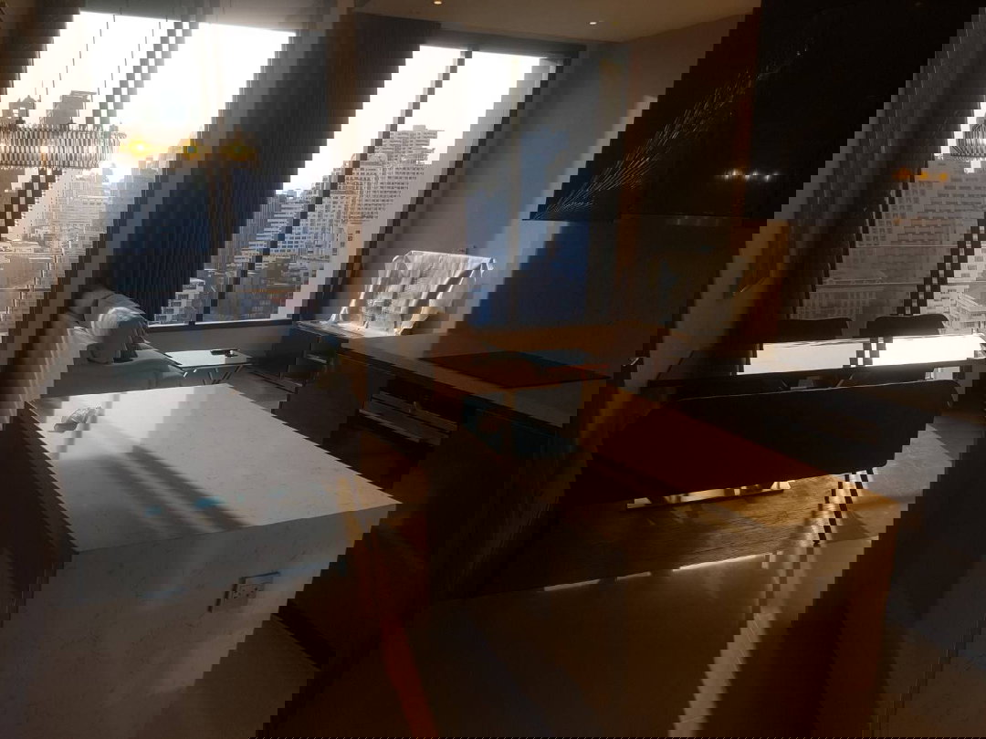 รูป ให้เช่า คอนโด ดิ เอส อโศก 2 นอนห้องนอน 2 ห้องน้ำ 75 ตรม. ชั้น 16 68,000 - รูปที่ 6/9