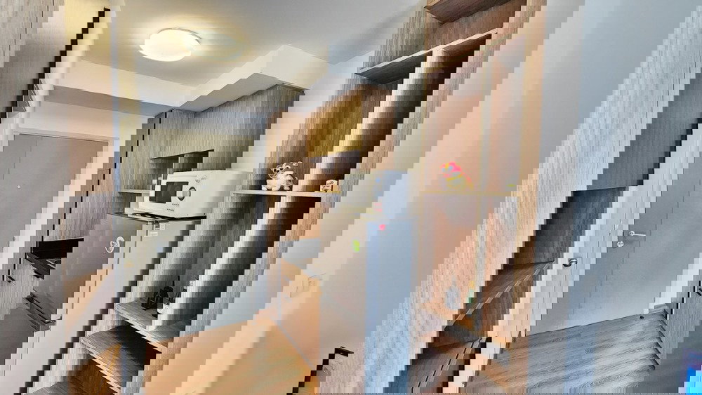 รูป ให้เช่า คอนโด | วิวสระว่ายน้ำ “Chapter One The Campus Kaset” 24 ตร.ม. ใกล้ BTS ม.เกษตรศาสตร์ - รูปที่ 3/10