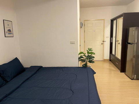 P-48945 ห้องสตูดิโอวิวเมือง! The Green 9 พระราม 9 ใกล้ MRT 10,000 บาท Line Id: @easythaihome | 085-592-2897