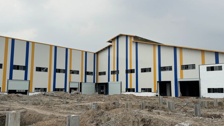 ให้เช่าโรงงานสร้างใหม่ นิคมอุตสาหกรรมบางปู สมุทรปราการ  (พื้นสีม่วง)