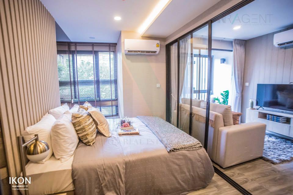 รูป 🎊 ให้เช่าคอนโด ไอคอน สุขุมวิท 77 อาคาร A ชั้น 4 1 ห้องนอน ขนาด 30 ตรม ใกล้ People Park - รูปที่ 2/8