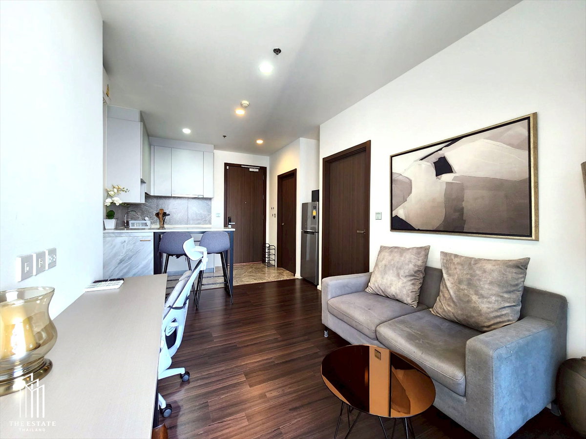 รูป For rent Whizdom Inspire Sukhumvit ห้องชั้นสูง ได้วิวเมืองกรุงเทพฯแบบเต็มตา และวิวโค้งแม่น้ำเจ้าพระยา @34,000 Baht - รูปที่ 1/15