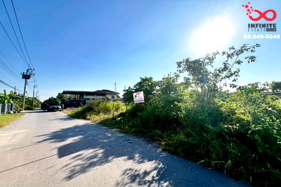 ที่ดิน วิทยาลัยเทคนิคกาญจนาภิเษกมหานคร : ขายที่ดิน 50ตร.วา ซอยมิตรไมตรี 24 หนองจอก ขายราคาถูก