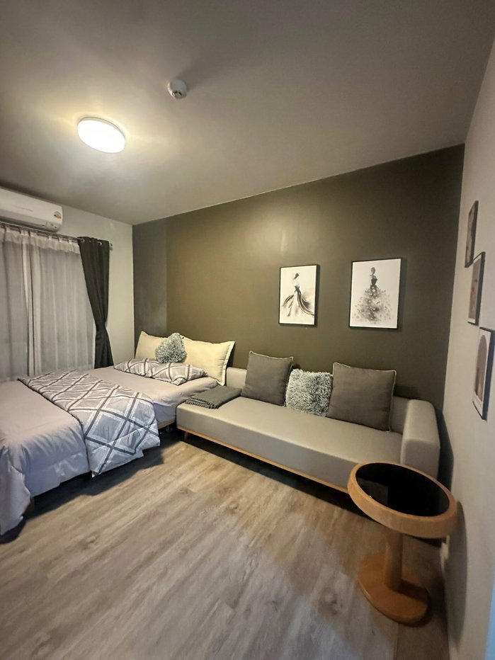 รูป คอนโดเช่าย่านรวมโชค เพียง 3 นาที จากเซ็นทรัลเฟส 2 ห้องนอน เพียง 25,000 บ/เดือน - รูปที่ 4/8