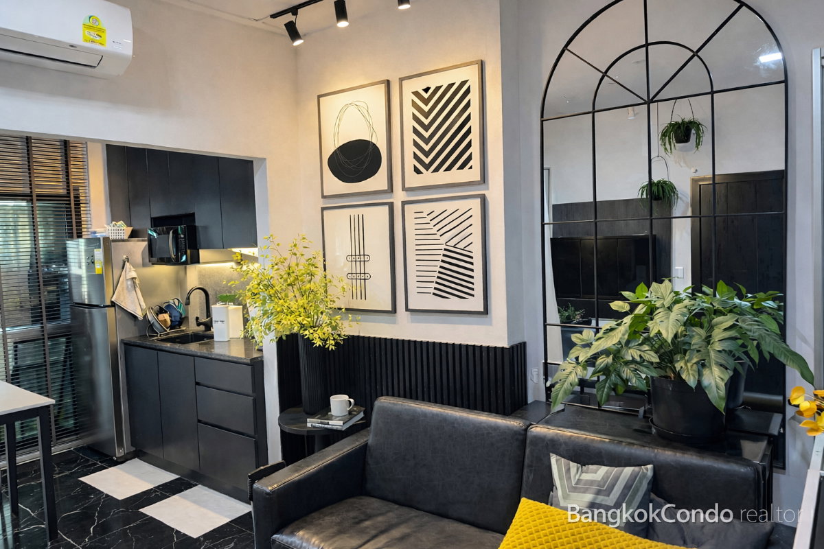 รูป 🍀🍀 Beautiful Room🌸 ให้เช่า📌 ไอดีโอ นิว พระราม9 (Line:@rent2022)MRT พระราม9✨พร้อมเข้าอยู่🔖A11117 - รูปที่ 7/11