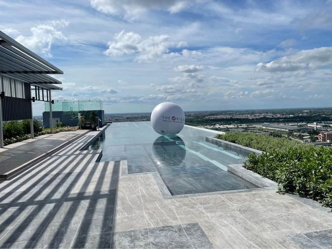 picture Condo for Rent 𝗧𝗛𝗘 𝗢𝗥𝗜𝗚𝗜𝗡 𝗥𝗔𝗠 𝟮𝟬𝟵 𝗜𝗡𝗧𝗘𝗥𝗖𝗛𝗔𝗡𝗚𝗘 1 bedroom plus 31 sqm, great view - 21/39