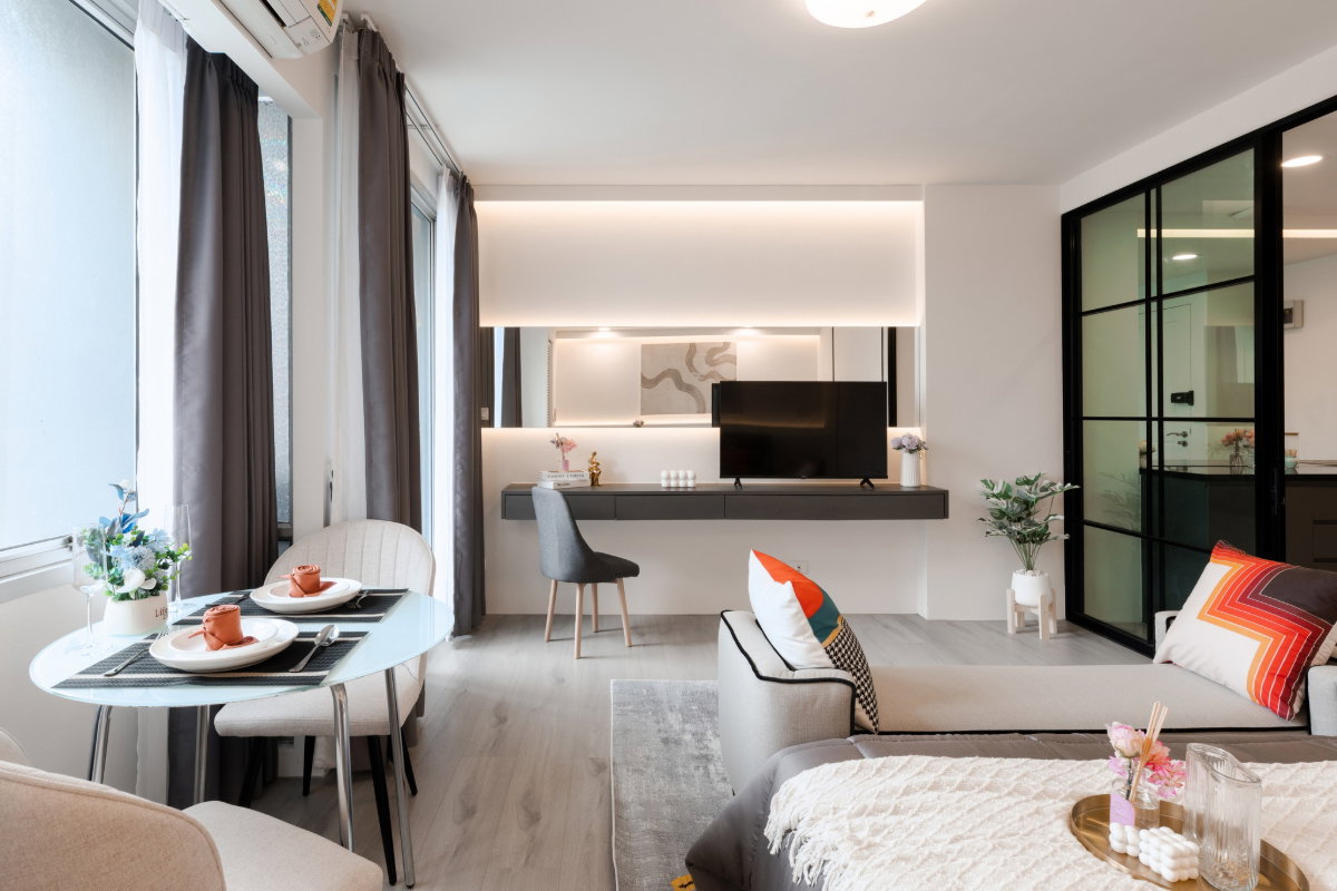 รูป R131 🔥💥 หลุดจอง! Veranda Residence 2.09 ลบ ใกล้ Airport Link เดินได้จริง - รูปที่ 2/12