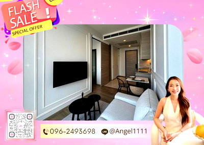 เช่าคอนโด MRT พหลโยธิน : ✨🦄 Ready to move 🦄✨ The Crest Park Residences เฟอร์ครบจบในที่เดียว โทร 096-2493698 (TCR00417)