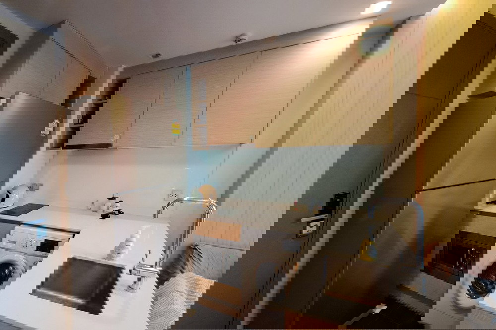 รูป 🔥 เช่าด่วน !! วิวสระ !! Via Botani, 1 ห้องนอน, 1 ห้องน้ำ,🔥Code C20230210958 แต่งครบ, พร้อมเข้าอยู่📣📣 - รูปที่ 3/8