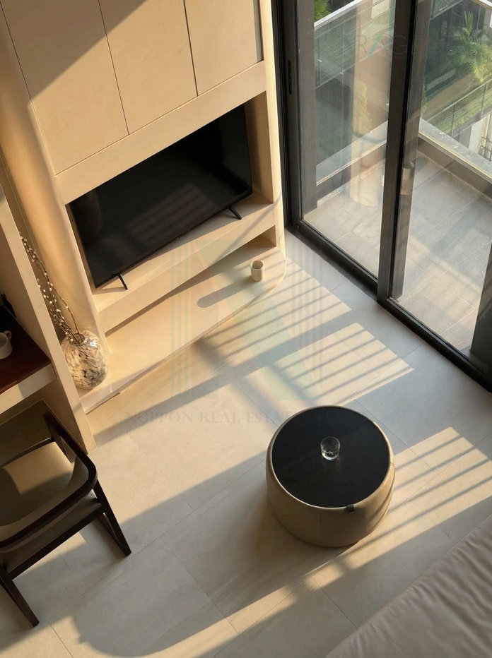 รูป 🎊 ให้เช่าคอนโด คูเปอร์ สยาม อาคาร 1 ชั้น 6 Duplex ขนาด 41 ตรม ใกล้ สเตเดียมวัน - รูปที่ 3/8