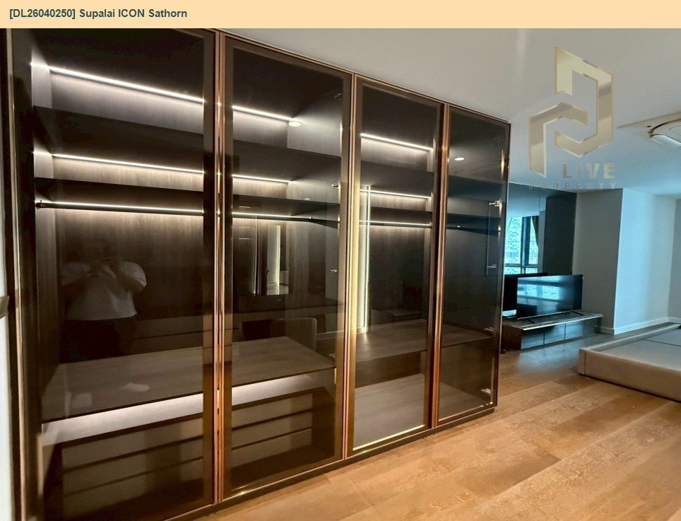 รูป DL26040250 ให้เช่าคอนโด ศุภาลัย ไอคอน สาทร (Supalai ICON Sathorn) ใกล้ MRT สีลม พร้อมเข้าอยู่ โทรด่วน 0656259498 LineID @257sxzzu - รูปที่ 5/10