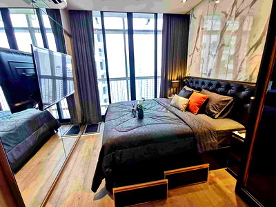 Condos for rent BTS Asok : 📌 For Rent Condo PARK 24 PHASE 2 Building 6, Floor 30,Studio, Room size 30.00 sqm