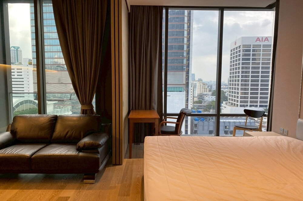 รูป 🔥 เช่าด่วน !! Ashton Silom, 1 ห้องนอน, 1 ห้องน้ำ, วิวเมือง, ชั้นสูง 13++, ห้องมุม !!🔥Code C20221202834 แต่งครบ, พร้อมเข้าอยู่📣📣 - รูปที่ 3/6
