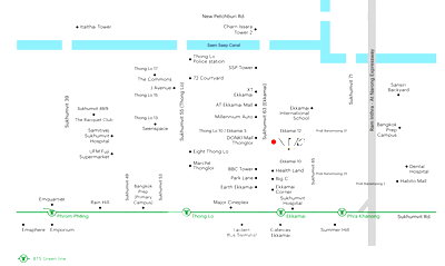 คอนโด BTS ทองหล่อ : คอนโด 1-ห้องนอน ที่ เอ็กซ์ที เอกมัย ใกล้ BTS ทองหล่อ (ID 2792081)