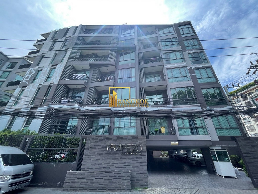 รูป Trapezo | Modern 2 Bedroom Condo For Rent in Asoke Area - BR16576CD - รูปที่ 34/34