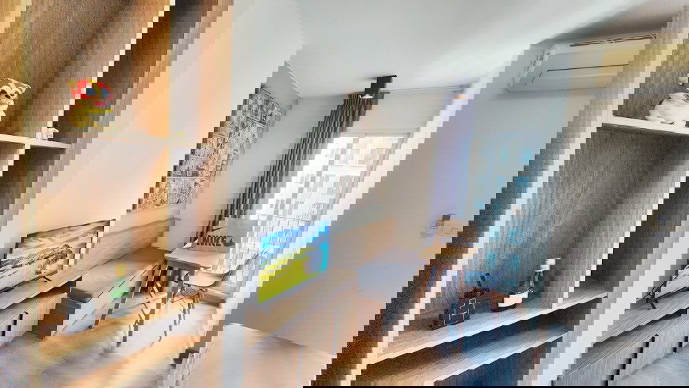 รูป ให้เช่า คอนโด | วิวสระว่ายน้ำ “Chapter One The Campus Kaset” 24 ตร.ม. ใกล้ BTS ม.เกษตรศาสตร์ - รูปที่ 2/10