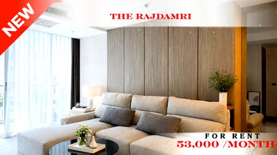 Condos for rent : ❤️‍🔥 Rare Unit For Rent 📌 The Rajdamri Condominium (Line: @rent2022) | Near BTS Ratchadamri  ✨ Ready to move in! ✨ 📌 Ref Code: A11119