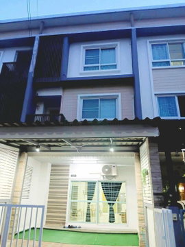 📌 ให้เช่าทาวน์เฮาส์ 3 ชั้น เดอะ ริช บิซ โฮม สุขุมวิท 105 4 ห้องนอน 3 ห้องน้ำ