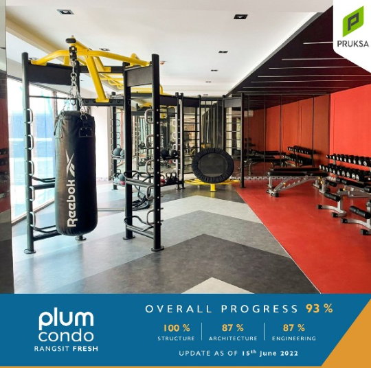 รูป Plum Condo Rangsit Fresh ตึก B ชั้น 6 เจ้าของห้องปล่อยเช่าเอง - รูปที่ 9/10