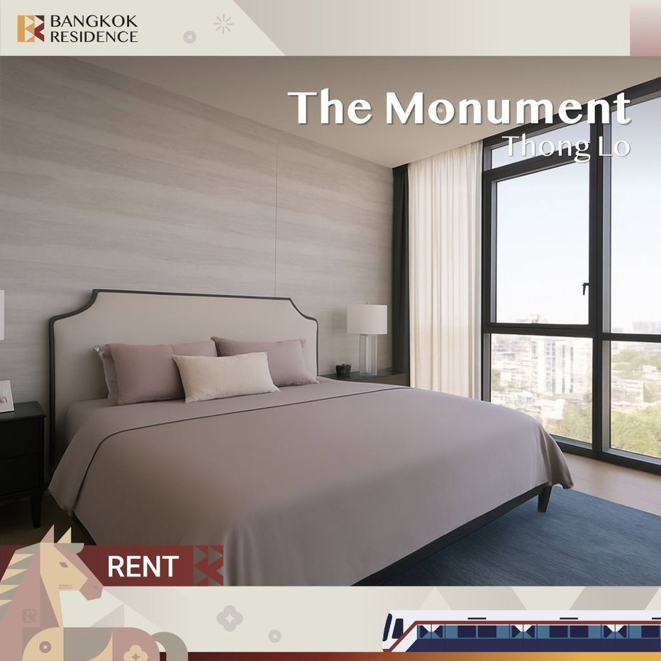 รูป  The Monument Thong Lo💎125K 2BR 125 sqm ⭐ Stunning Room, Fully Furnished  - รูปที่ 1/10