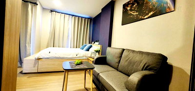 Condos for rent : 🎉 For Rent Condo THE MUVE BANGNA Building 1, Floor 7,Studio, Room size 25 sqm