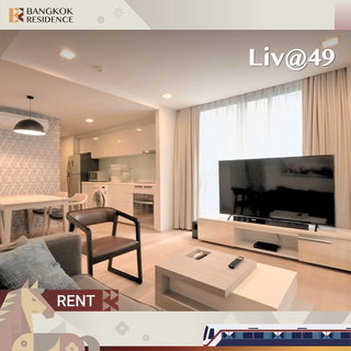 รูปภาพ คอนโดให้เช่า💎 Liv@49 ใกล้ BTS ทองหล่อ 50K 2นอน 77ตรม 🛋️ ห้องสวย ว่างแล้ว