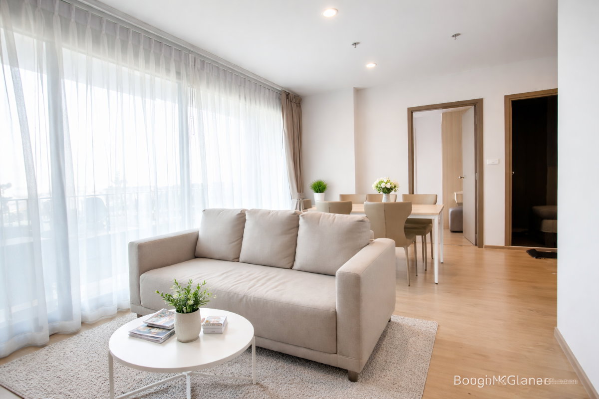 รูป 🍀🍀 Cozy room🍀🍀ให้เช่า📌 ไอดีโอ โอทู บางนา  (Line:@rent2022)BTS บางนา✨พร้อมเข้าอยู่🔖A11113 - รูปที่ 9/12