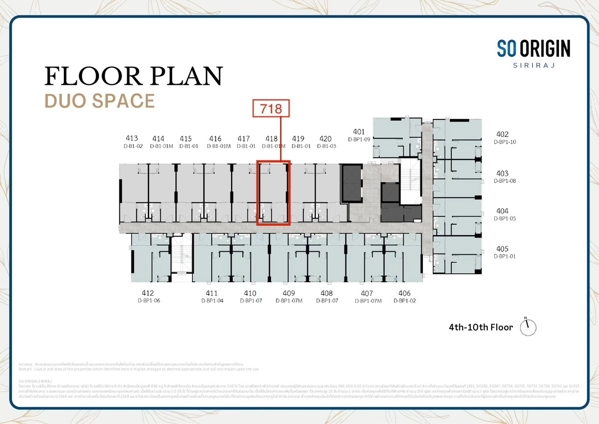 รูป ขายดาวน์คอนโด SO Origin Siriraj | Duo Space 2 ชั้น ยูนิตน้อย ทำเลดี ใกล้ MRT ไฟฉาย เพียง 70 ม. (เจ้าของขายเอง แบ่งจ่ายได้) - รูปที่ 10/12