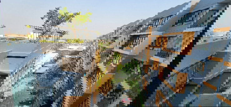 รูป ปล่อยเช่าคอนโด วิวสระว่ายน้ำ Parano Condo ใกล้บิ๊กซีดอนจั่น ห่างสนามบิน 15 นาที , ใกล้โรงเรียนวารี , โรงเรียนนานาชาติหลายแห่ง , สนามบิน - รูปที่ 2/18