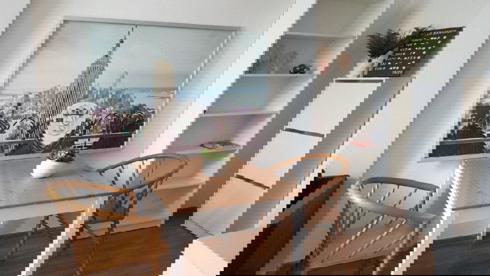 รูป 🏙️ PFD-08251 Noble Be Sukhumvit 33 | โนเบิล บี เทอร์ตี้ทรี | Garden & Waterfall View - รูปที่ 3/7