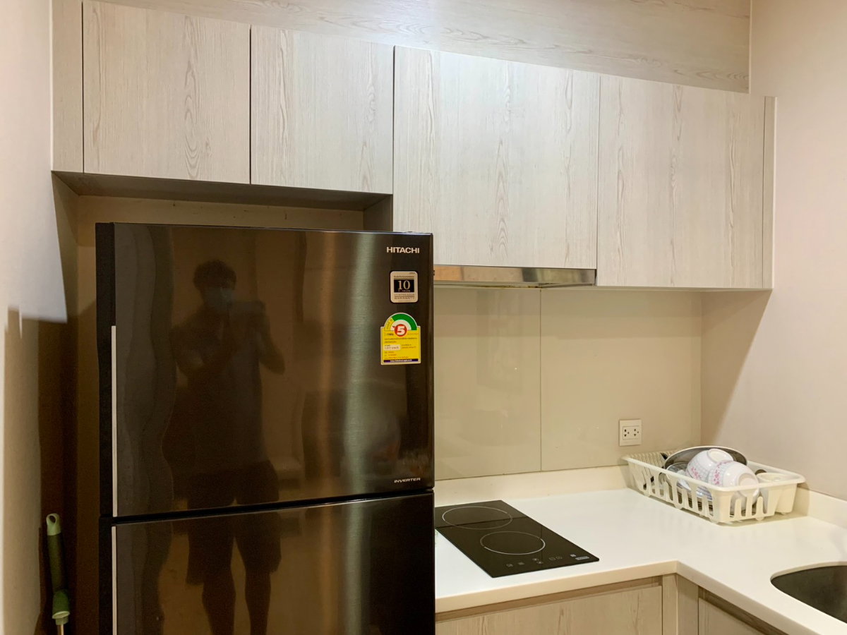 รูป ให้ เช่า คอนโด ใกล้ มศว. และ สิงห์ คอมเพล็กซ์ Life Asoke 35 ตรม. 1 bed plus พร้อม walk-in closet ติด Mrt เพชรบุรี และ Airport Link มักกะสัน. - รูปที่ 7/20