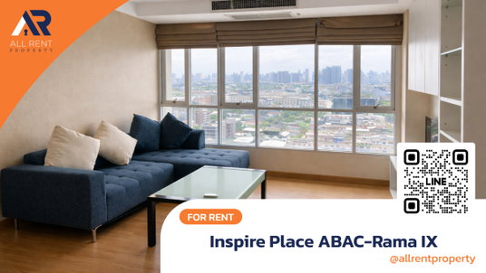 รูปภาพ 🔥 Urgent Rental 🔥 Inspire Place ABAC-Rama IX | Move-in Ready Unit at an Attractive Price | Close to ABAC Rama IX with Easy Access