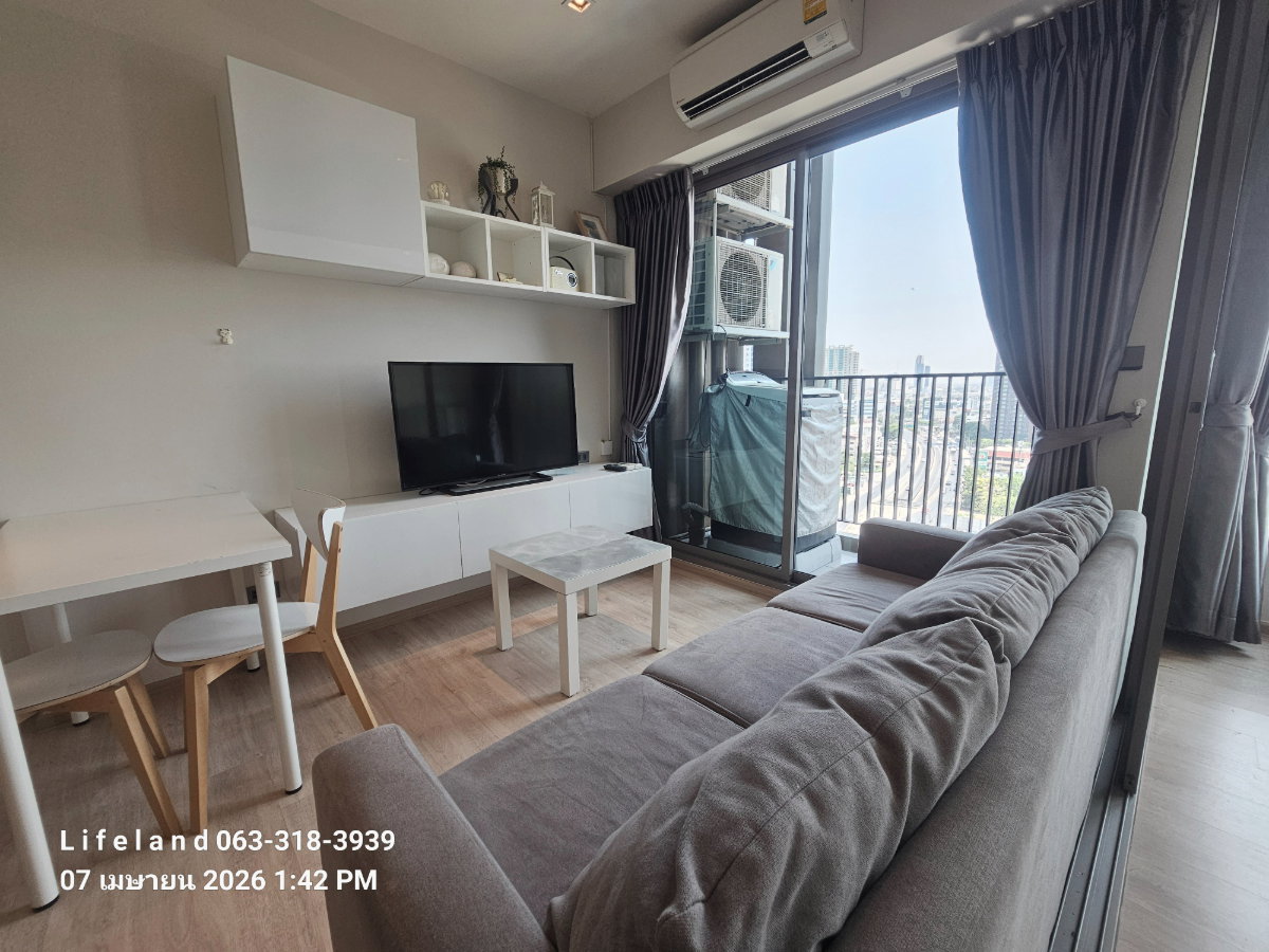 picture For rent Whizdom Station Ratchada-Thapra [Floor 15] Ready to move in [Line: @lifeland] - 9/20