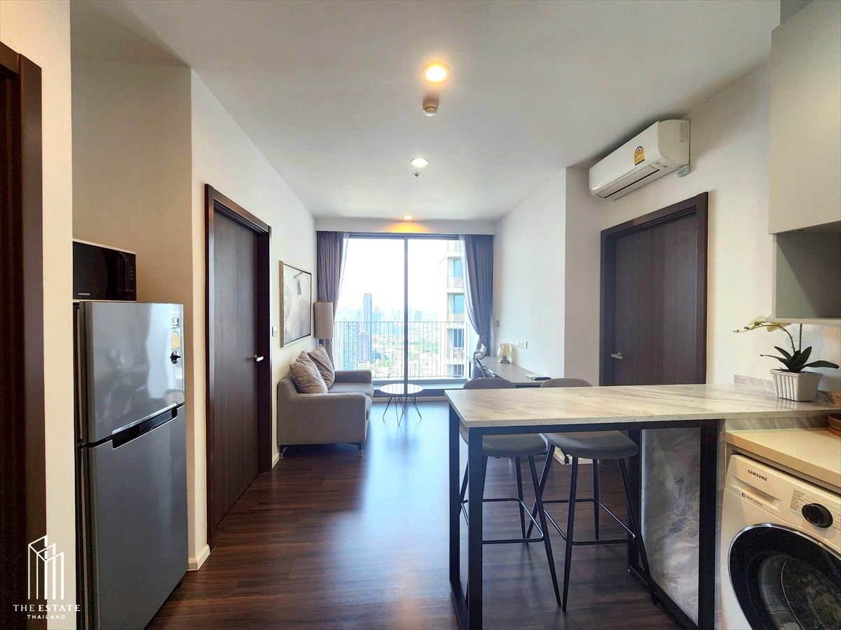 รูป For rent Whizdom Inspire Sukhumvit ห้องชั้นสูง ได้วิวเมืองกรุงเทพฯแบบเต็มตา และวิวโค้งแม่น้ำเจ้าพระยา @34,000 Baht - รูปที่ 2/15