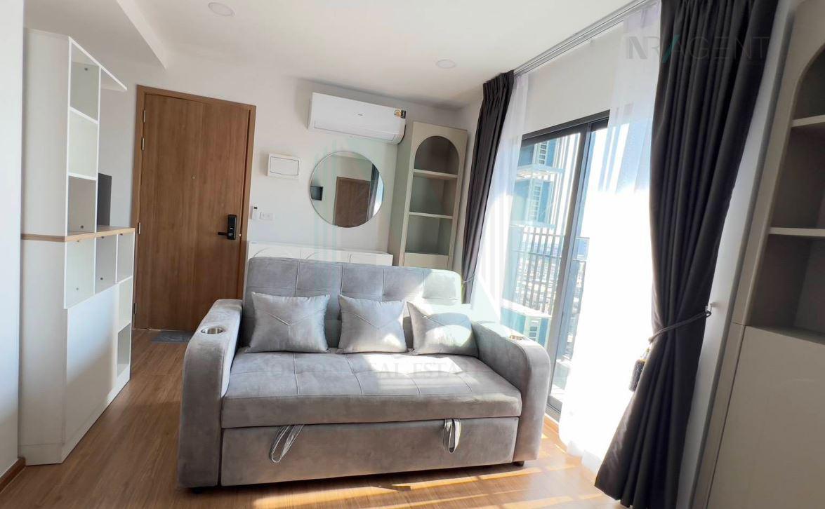 รูป 🎊 ให้เช่าคอนโด เดอะ ลิฟวิ่น รามคำแหง อาคาร 1 ชั้น 12A 2 ห้องนอน ขนาด 38 ตรม ใกล้ The Mall บางกะปิ - รูปที่ 8/8