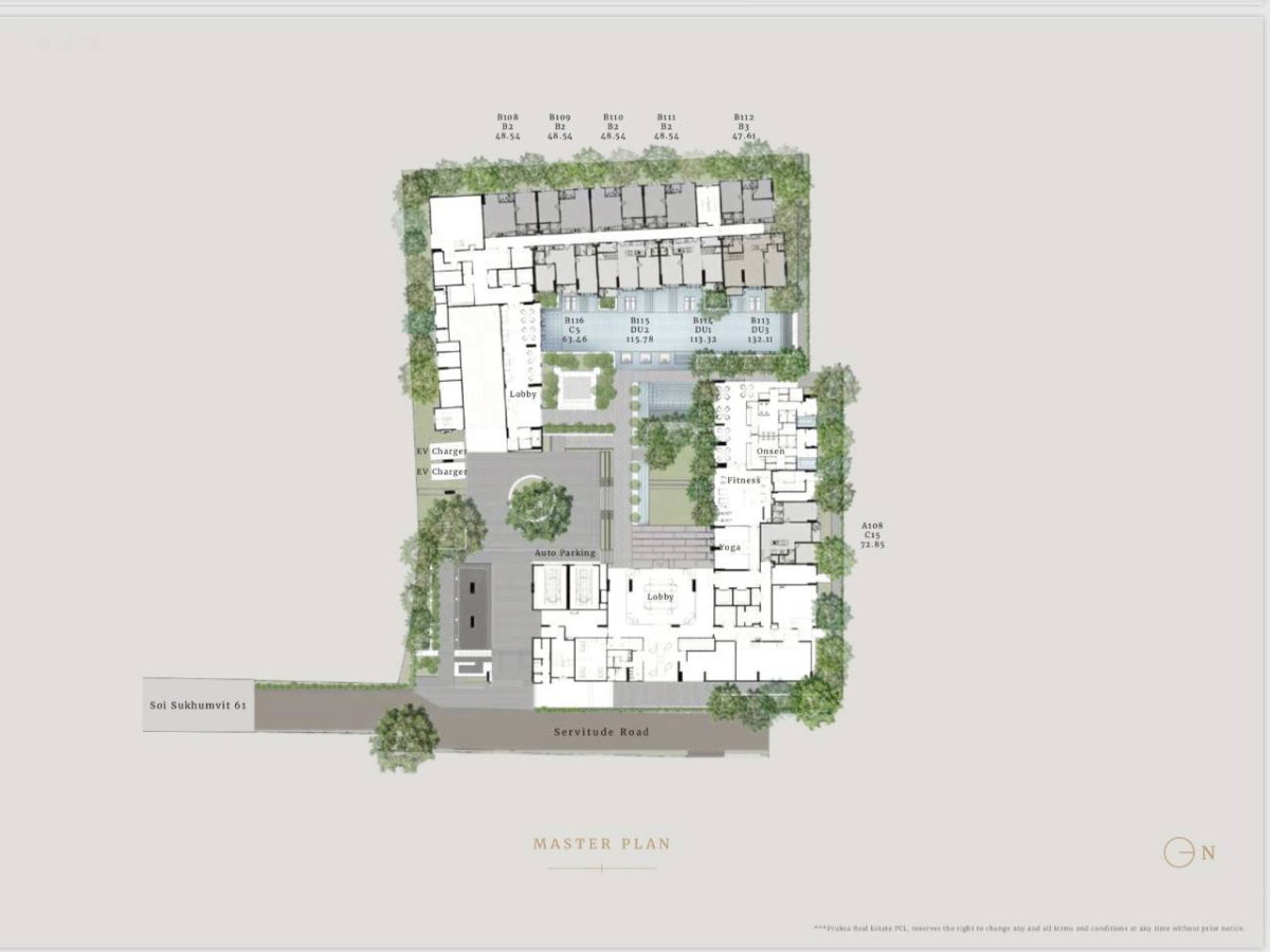 รูป 🏠The Reserve Sukhumvit 61 70 ตร.ม. 2ห้องนอน2ห้องน้ำ ใกล้BTSเอกมัย ☎️0862233524 - รูปที่ 26/27