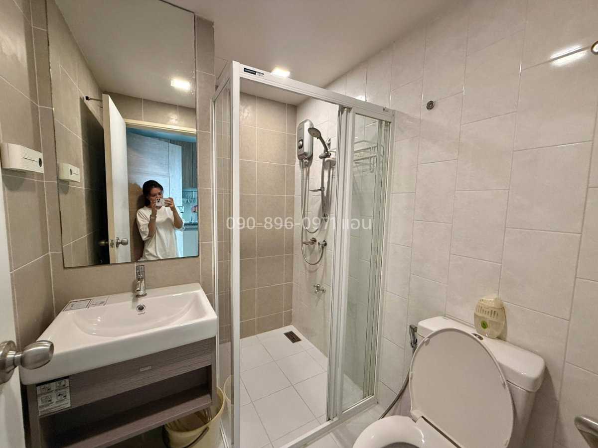 รูป 💎ให้เช่า📣 Kave Town Space ใกล้ม.กรุงเทพ 👑ห้องพร้อมเข้าอยู่ , ห้องมุม วิวสระ 🌊💦 - รูปที่ 9/9
